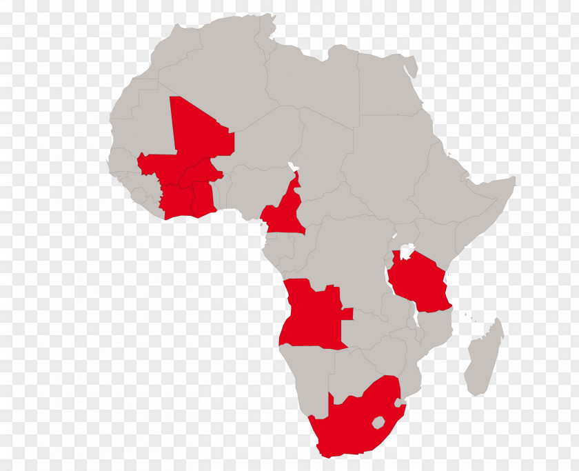 Map Hennig Inc Blank Central Africa PNG