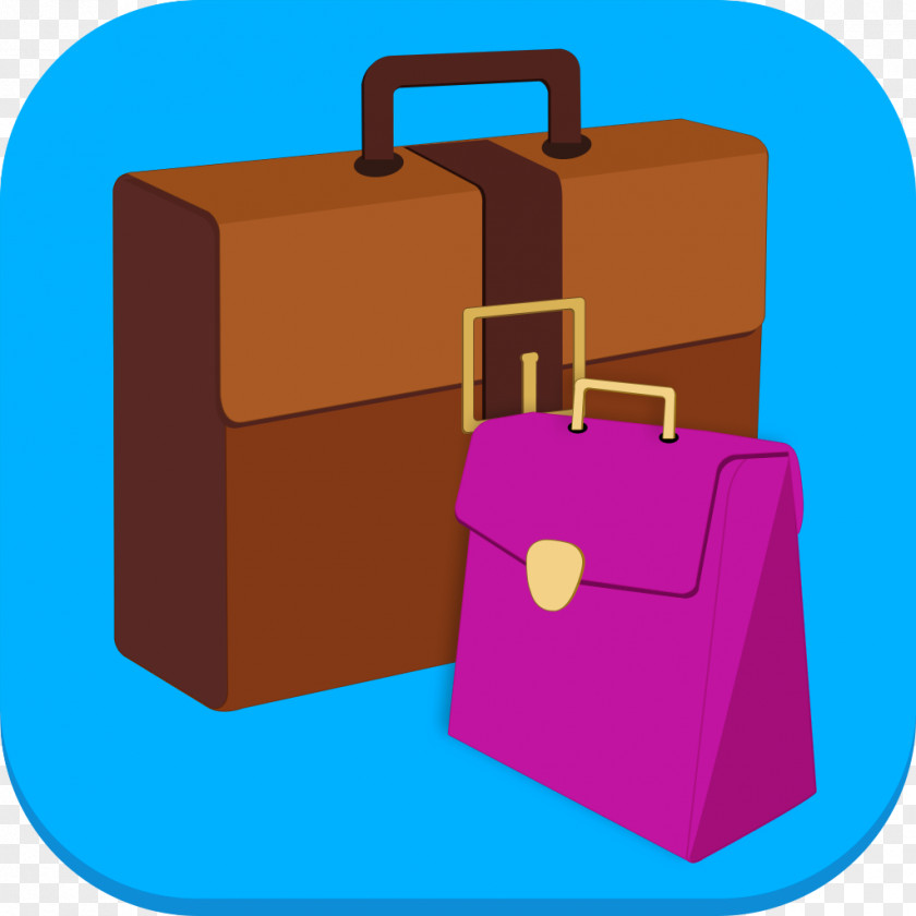 Packing List Cartoon Suitcase Product Design Purple Font PNG