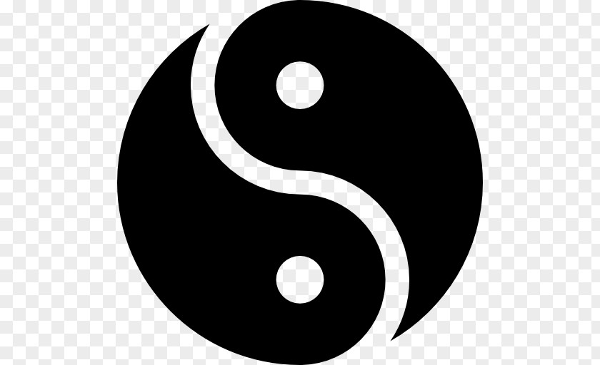 Yin Yang And Taoism Symbol PNG