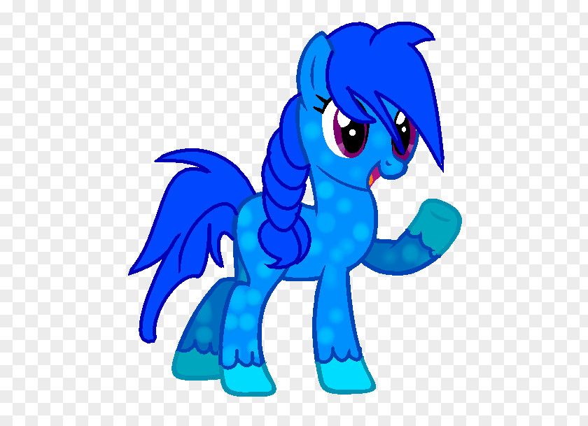 Blue Dream Pony Horse Cartoon Animal Clip Art PNG