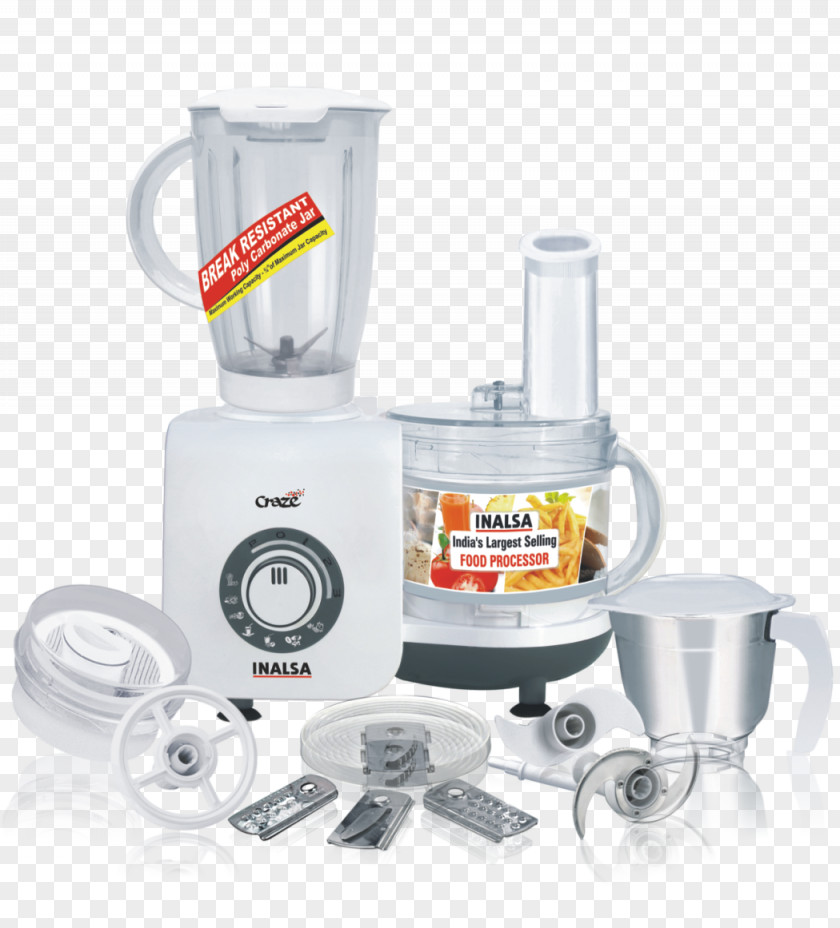 Food Processor Blender Juicer Mixer Home Appliance PNG