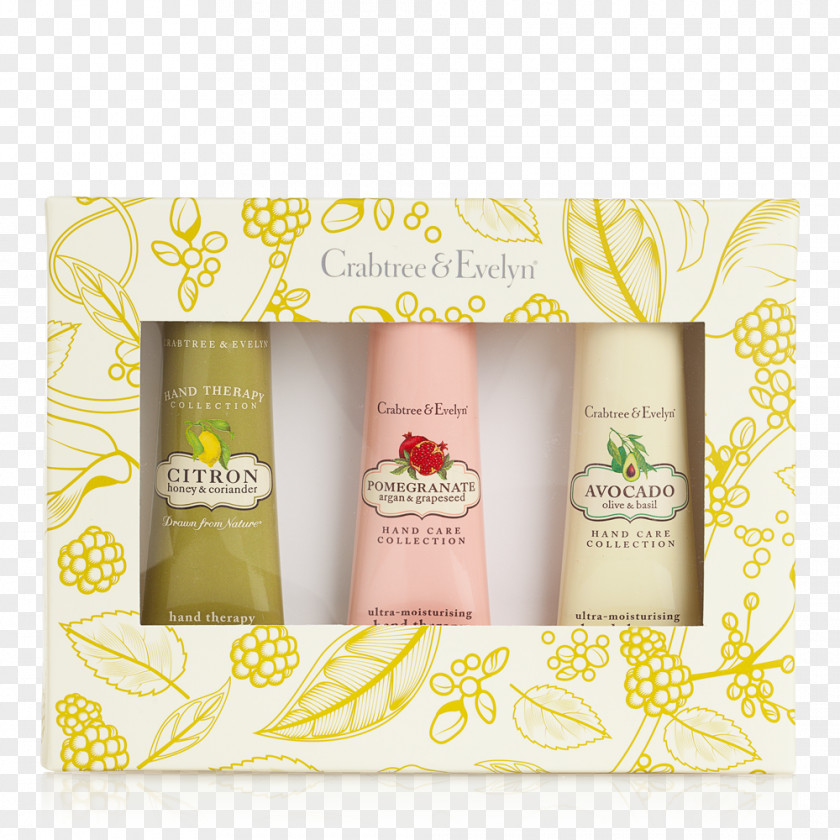 Lotion Crabtree & Evelyn Ultra-Moisturising Hand Therapy Moisturizer Cream PNG