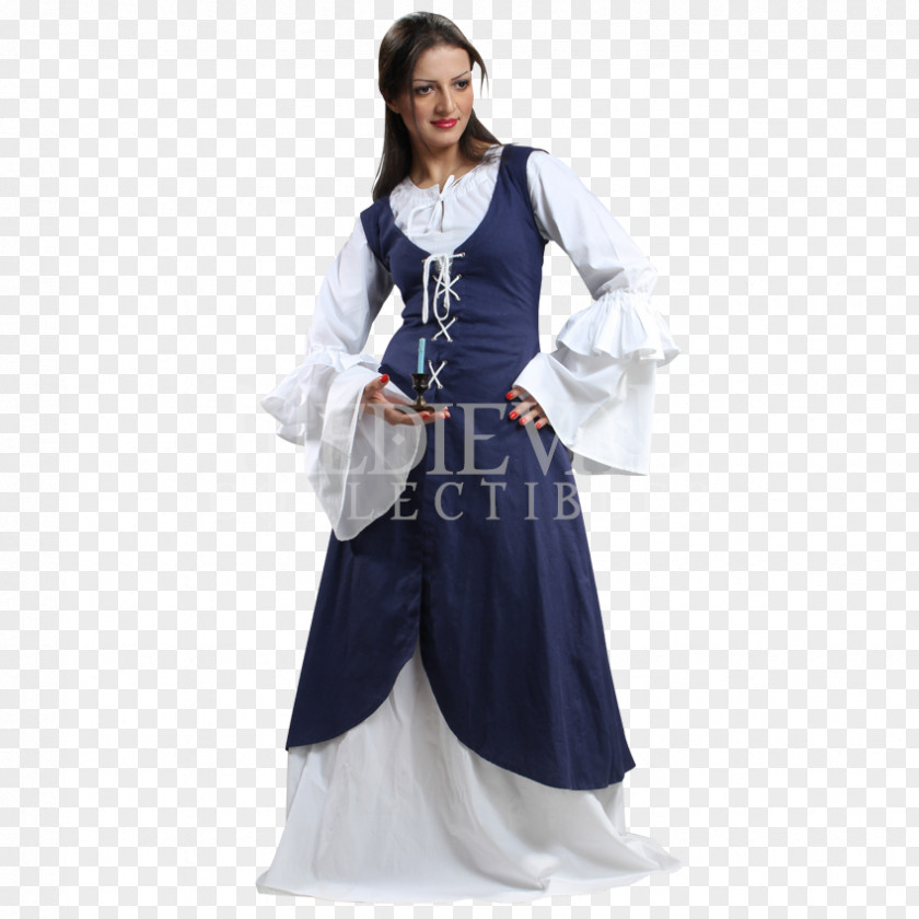 Renaissance Dress Robe Costume Gown Chemise PNG