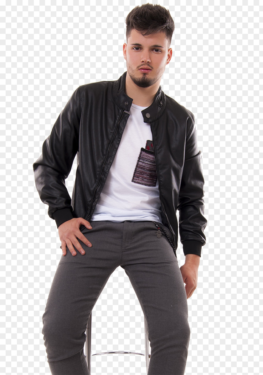 T-shirt Leather Jacket Clothing Jeans Sleeve PNG