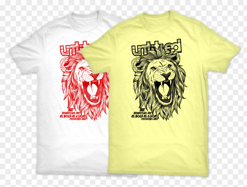 T-shirt Lion Sleeve Logo Font PNG