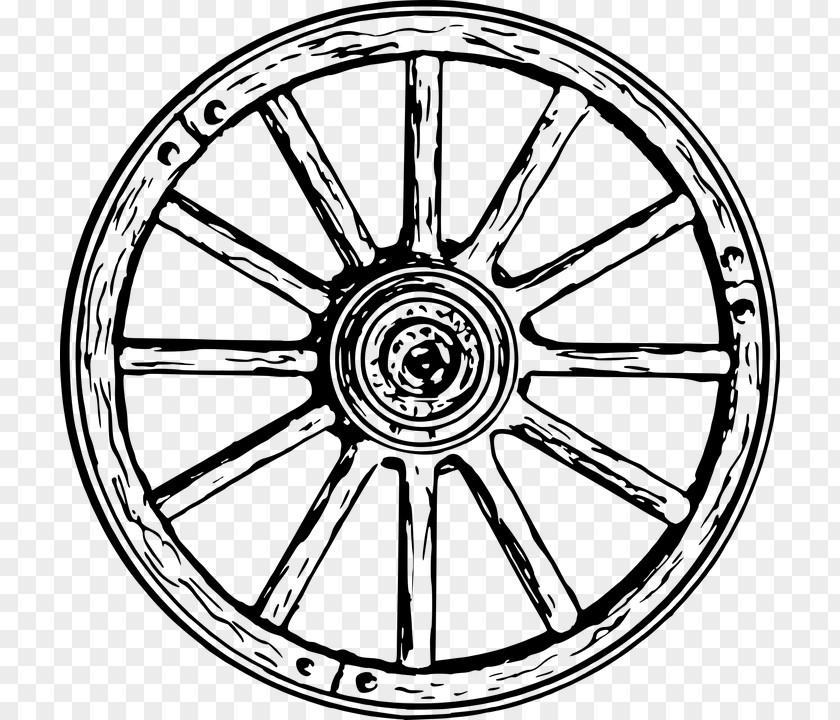 Car Wagon Wheel Clip Art PNG