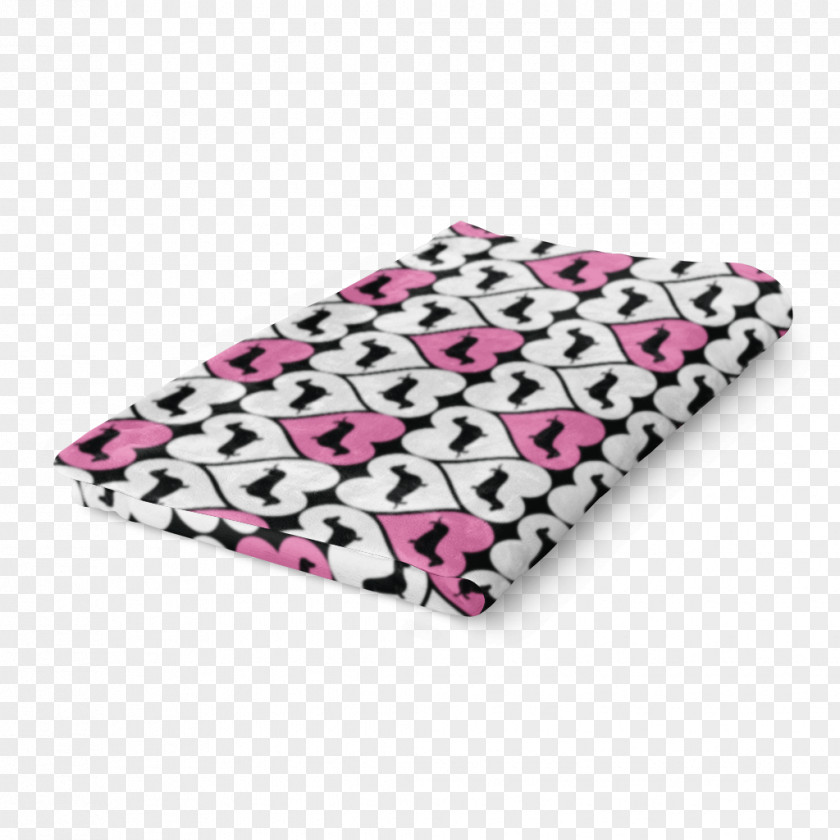 Dachshund Textile Pink M PNG