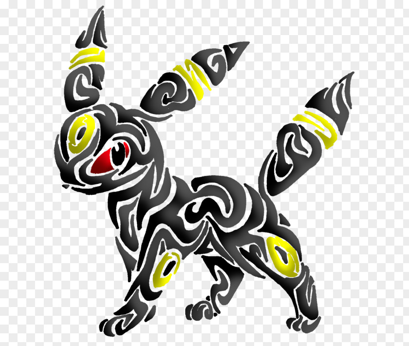 Fox Tattoo Pokémon Battle Revolution Umbreon Eevee PNG