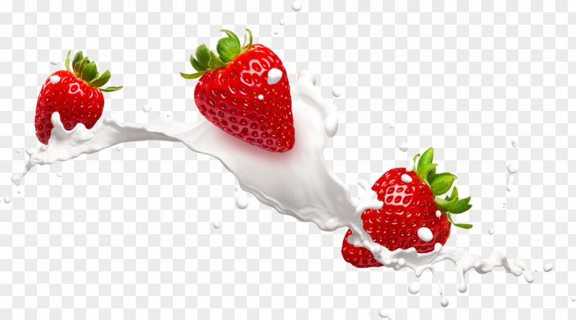 Milk Flavored Strawberry Cream Stock.xchng PNG