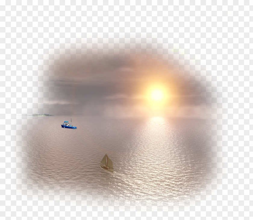 Sunrise At Sea Image Design Sunlight Sky Computer Wallpaper PNG