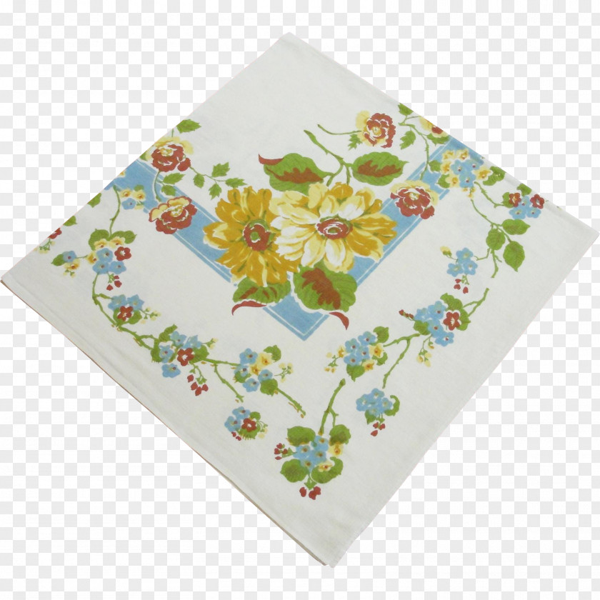 Tablecloth Flower Floral Design Petal Textile PNG