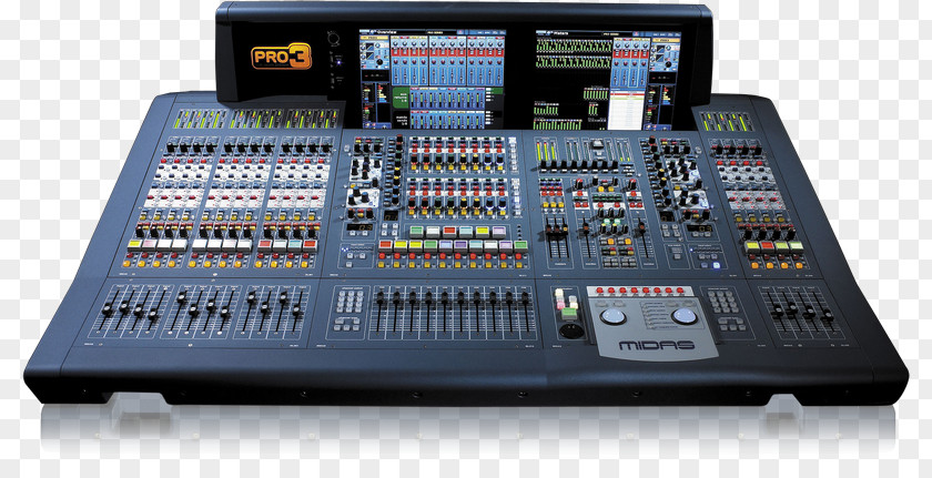Bus Audio Mixers Midas Consoles Digital Mixing Console PNG
