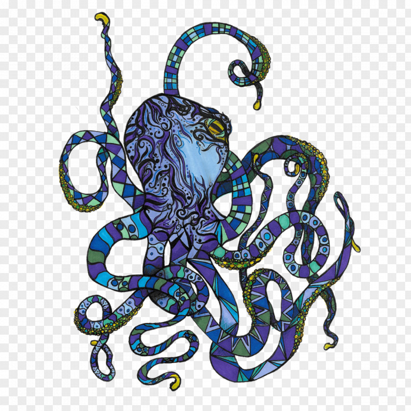 Invertebrate Holiday Ornament Octopus Cartoon PNG