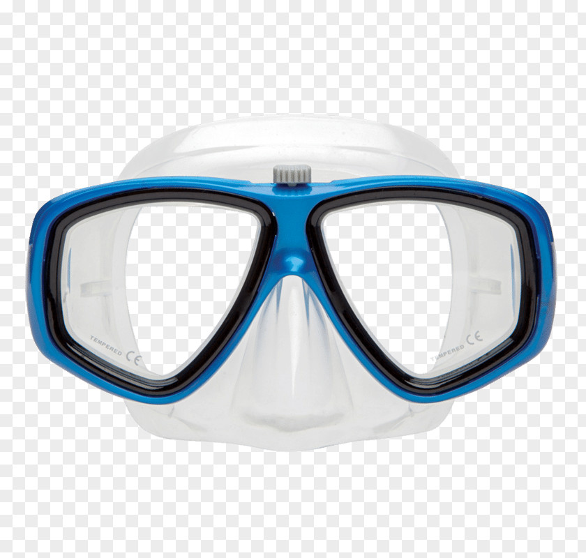 Large Colorfull Lense Diving & Snorkeling Masks Scuba Underwater Equipment PNG