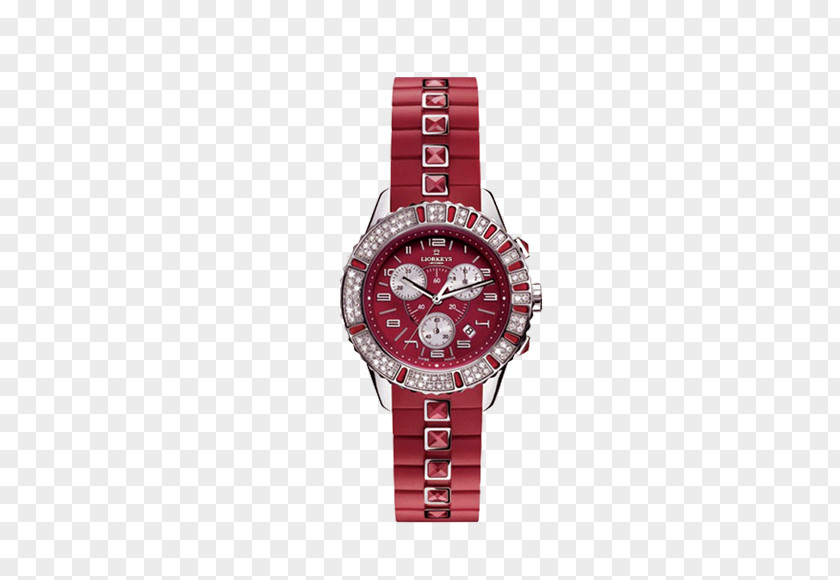 Red Watch Christian Dior SE Burberry Chronograph Sapphire PNG
