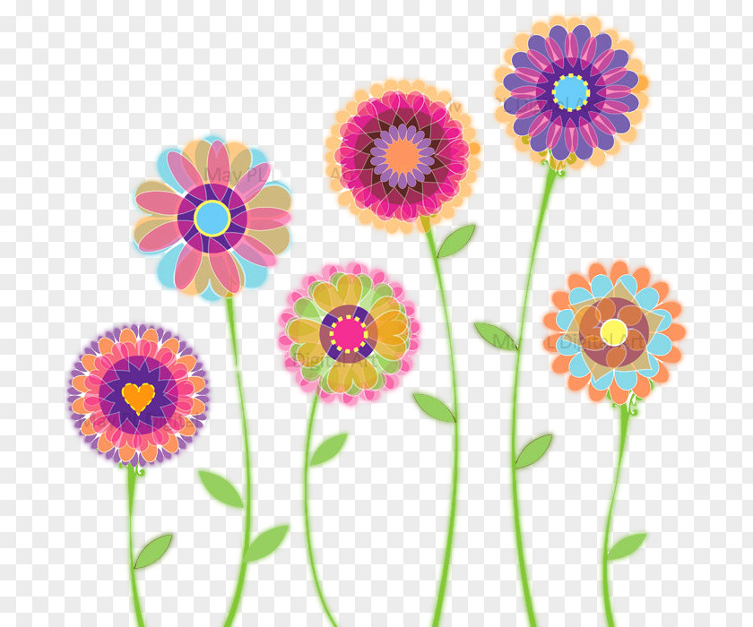 Sunflower Watercolor Flower Clip Art PNG