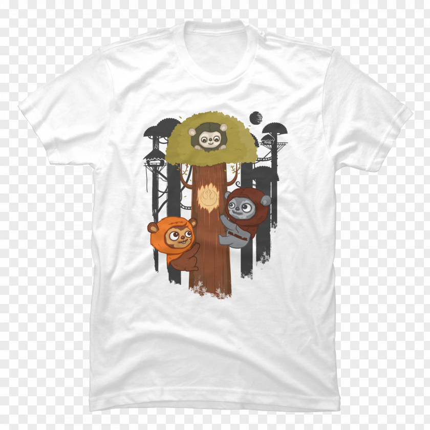 T-shirt Jar Binks Schroeder Ewok Wicket W. Warrick PNG