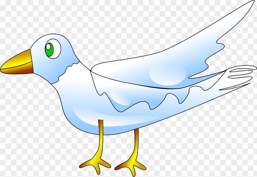 Bird Cartoon Inkscape Clip Art PNG
