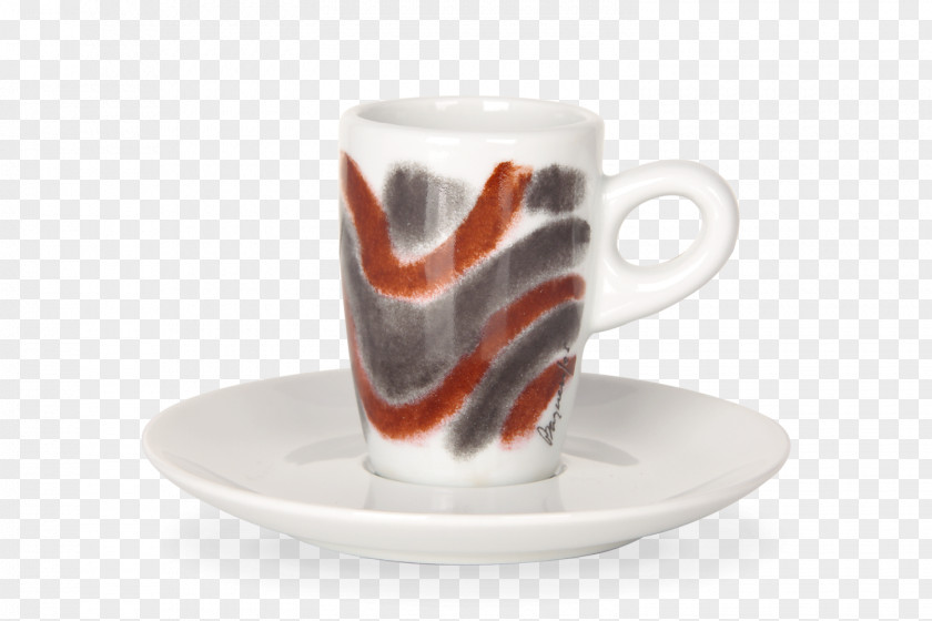 Cup Coffee Espresso Ristretto Saucer Porcelain PNG