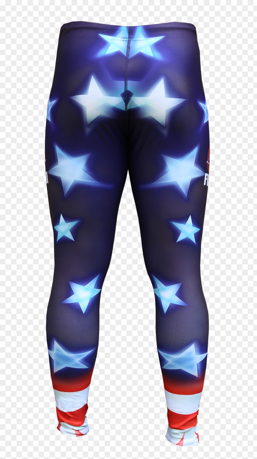 Multi Style Uniforms Cobalt Blue Leggings PNG