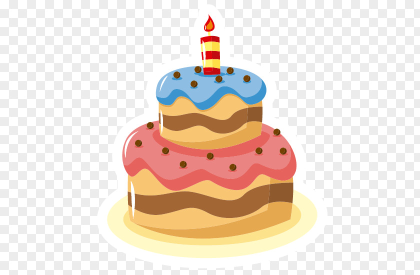 Pastel Birthday Cake Happiness Wish Happy PNG