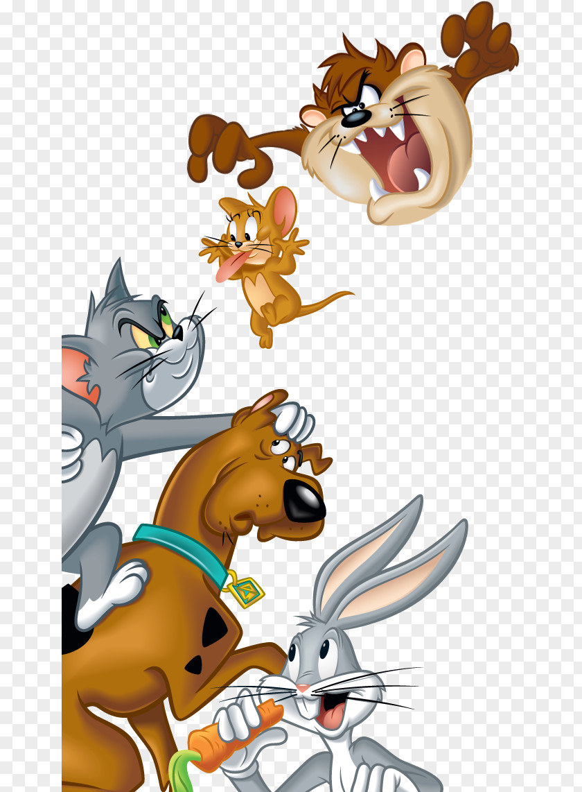 Tom And Jerry Bugs Bunny Kids' WB Scooby-Doo Looney Tunes PNG