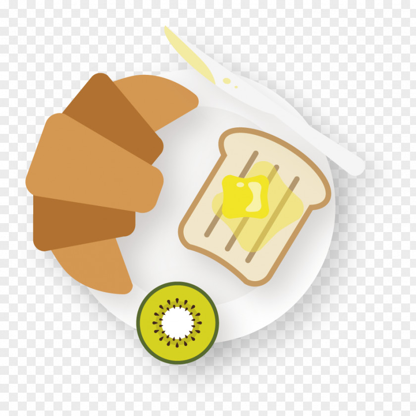 Breakfast Bread Food Egg PNG