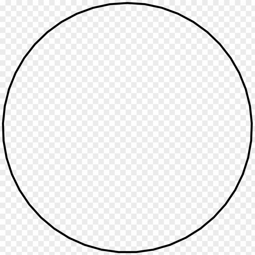 Circle Icosagon Regular Polygon Geometry PNG
