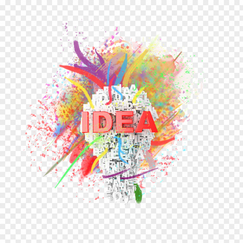 Creative Colored Bulb Idea Light Creativity Concept PNG