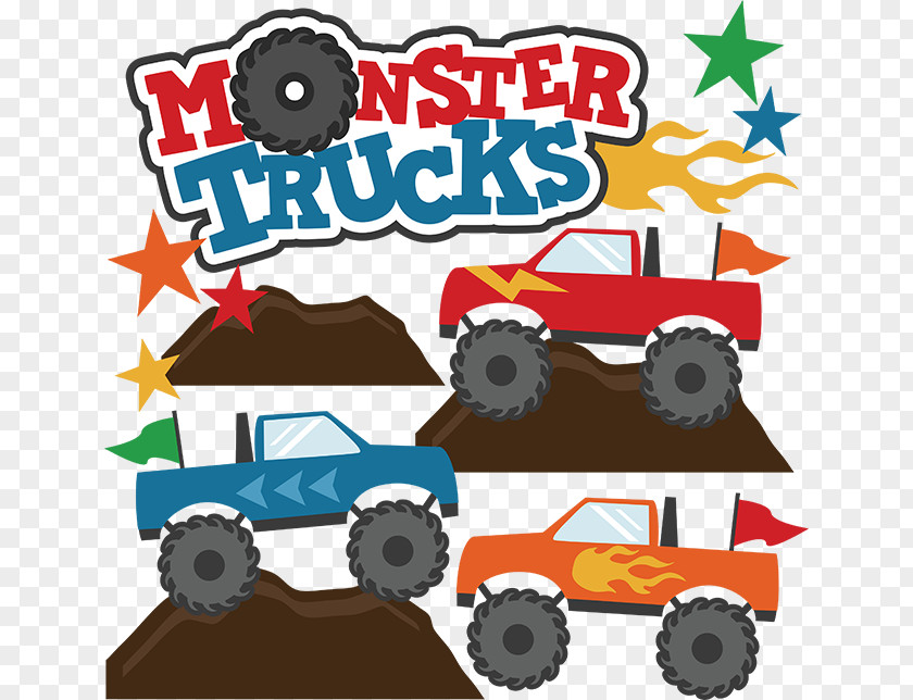 Free Monster Clipart Car Pickup Truck Ford Excursion Clip Art PNG