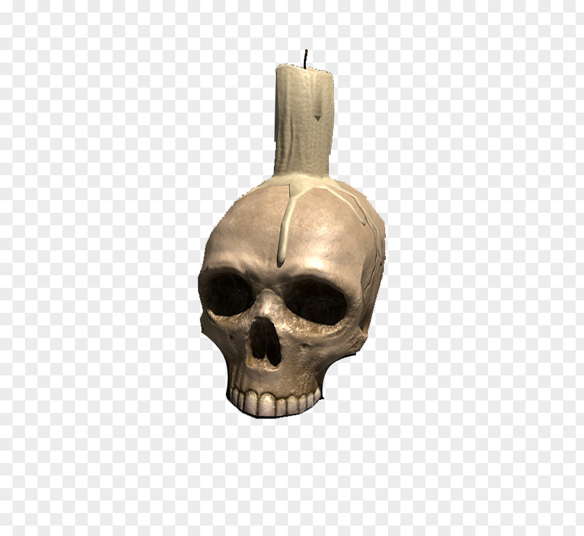 Skull Candle PNG