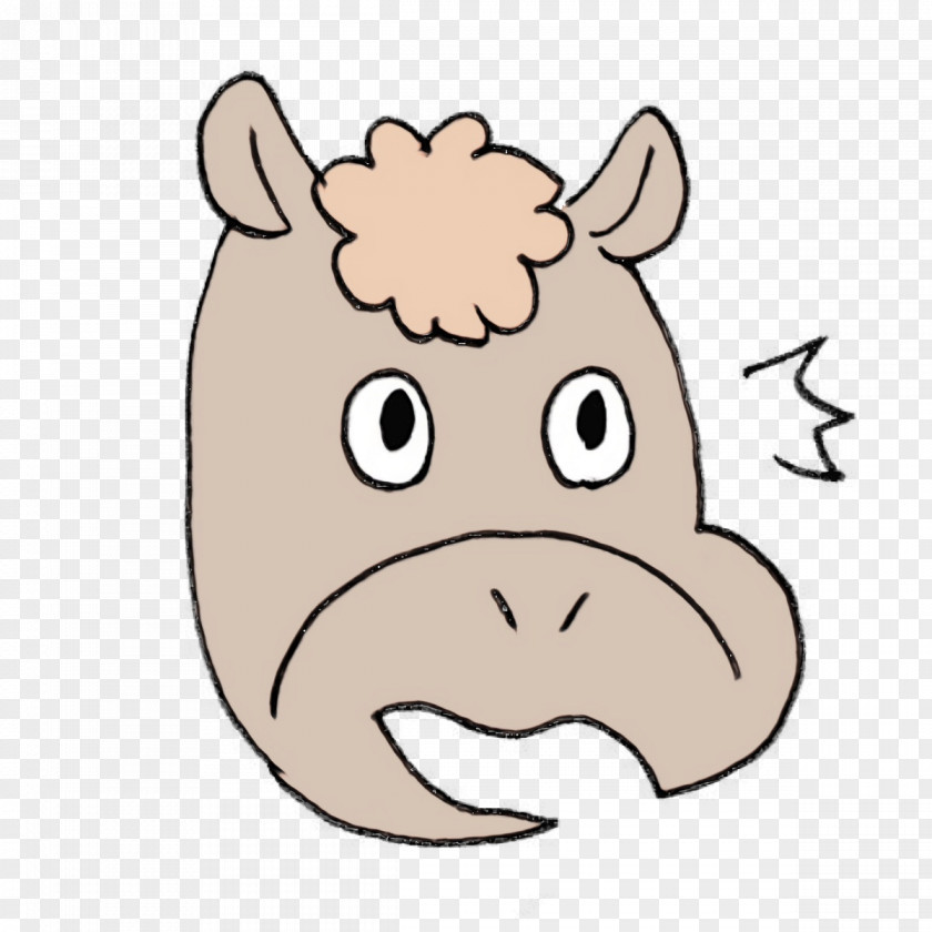 Whiskers Dog Snout Horse Headgear PNG