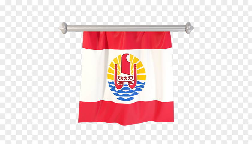 Towel Curtain Red Banner PNG