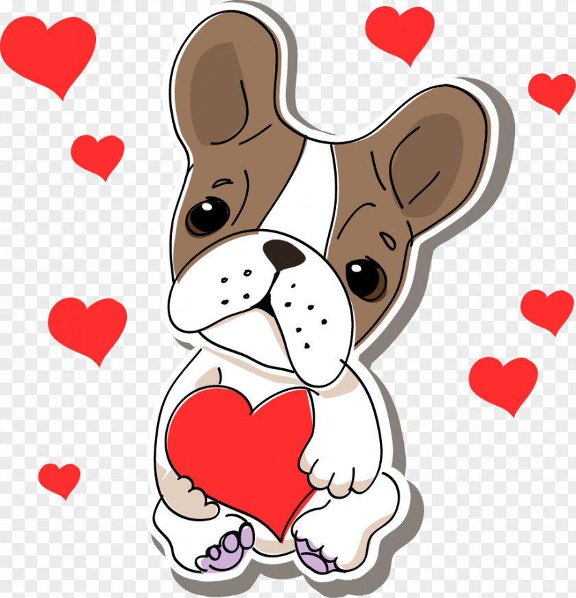 Vector Dog French Bulldog Puppy Breed PNG