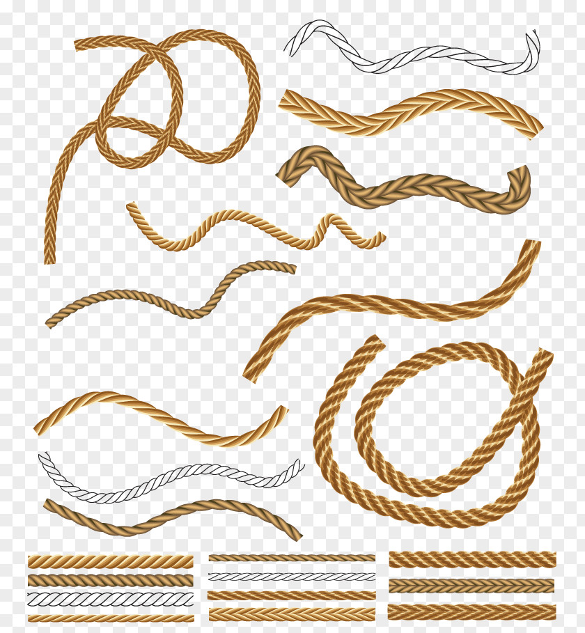 Vector Rope Drawing Royalty-free Illustration PNG