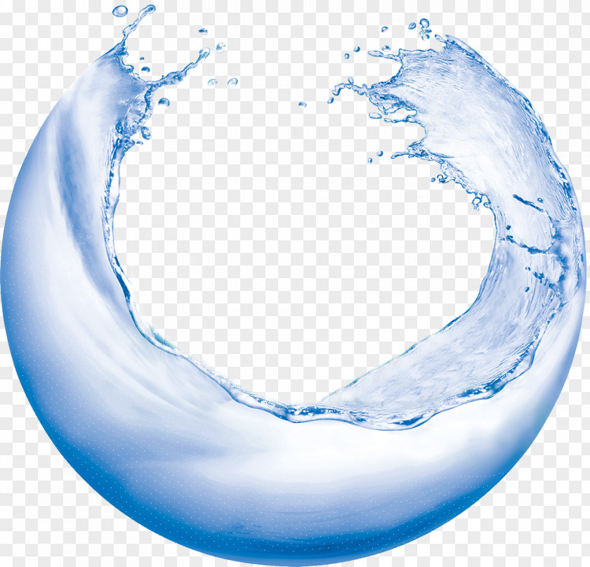 Moon Water Drop PNG