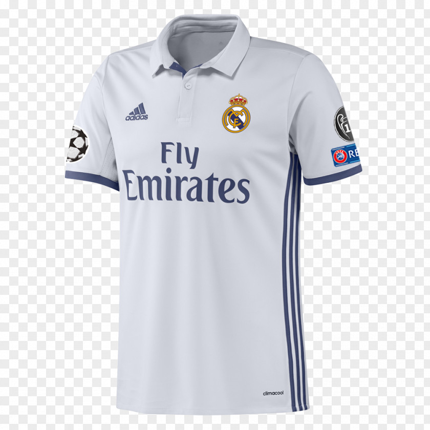 T-shirt Real Madrid C.F. UEFA Champions League La Liga Jersey PNG