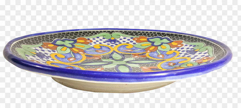 Talavera Pottery Ceramic Platter Plate PNG