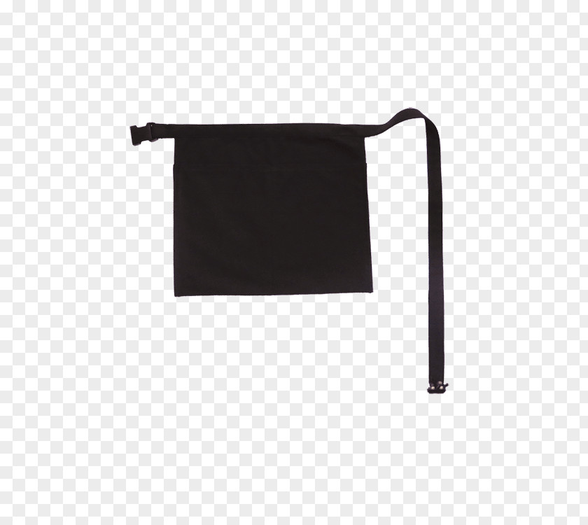 Black Waist Apron Rectangle M PNG