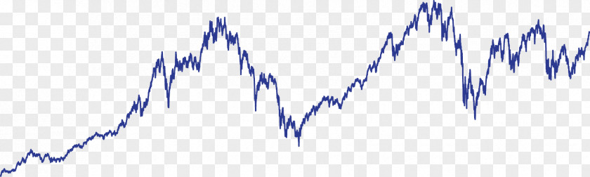 Blue Line FTSE 100 Index All-Share Stock Market PNG