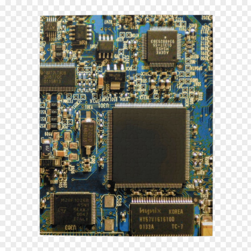 Computer Circuit Board Electronics Printed Jigsaw Puzzles Zazzle PNG