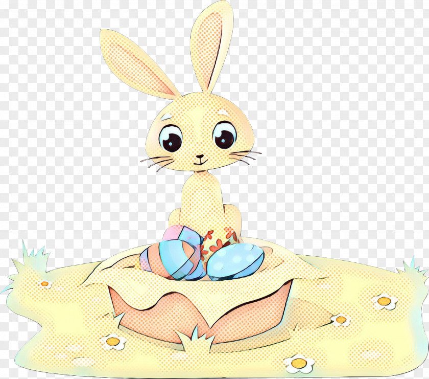 Easter Bunny Hare Illustration Cartoon PNG