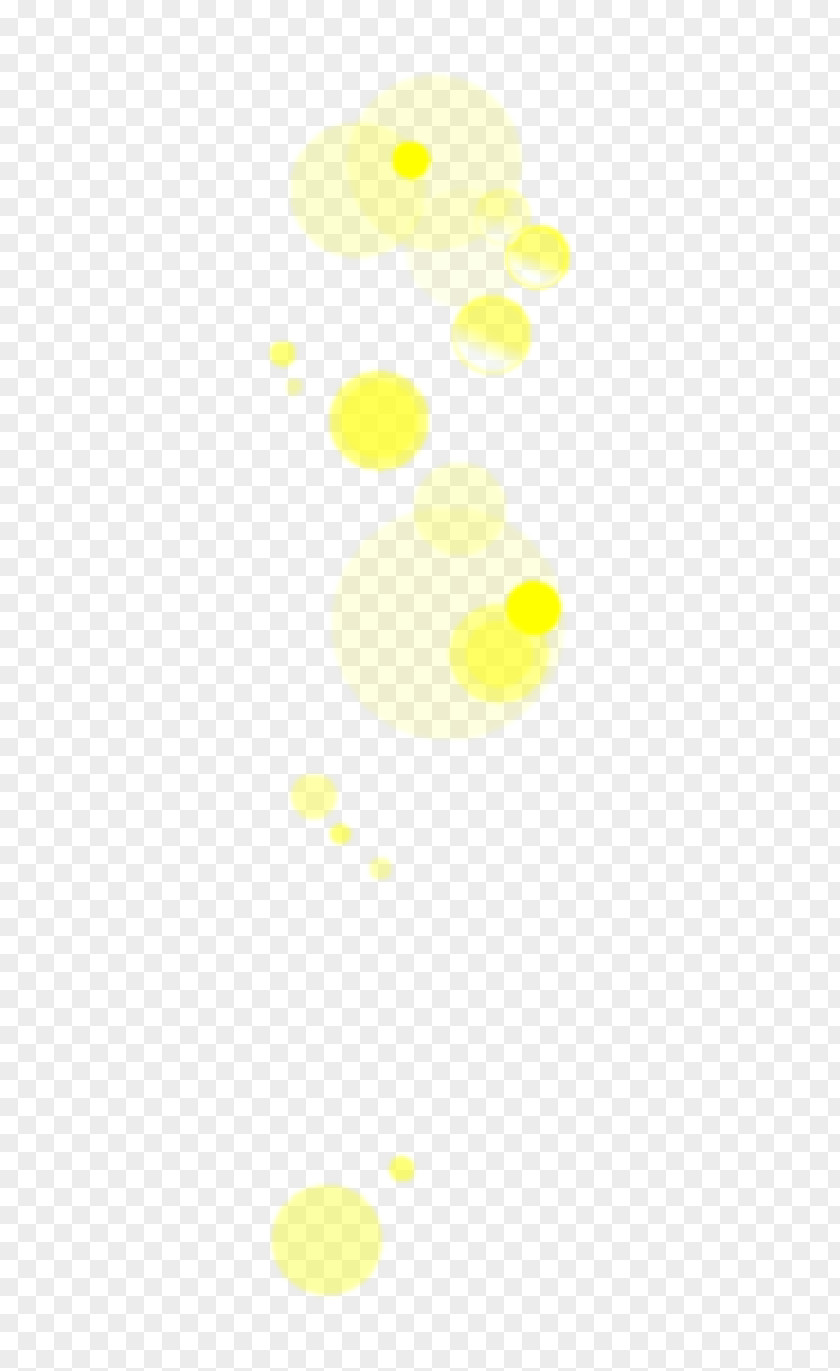 Floating Circle Yellow Wallpaper PNG