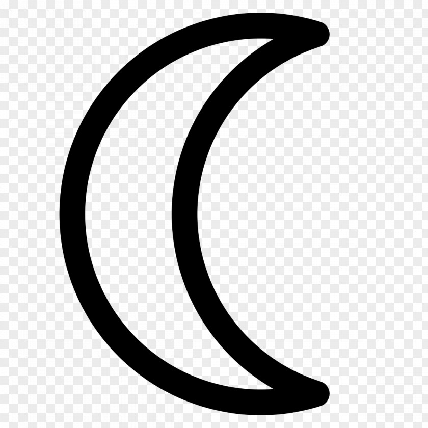 Moon Astronomical Symbols Crescent Earth PNG