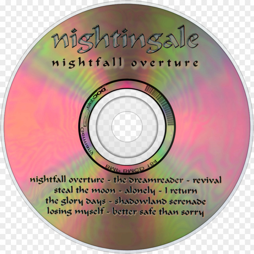 Nightfall Compact Disc Disk Storage PNG