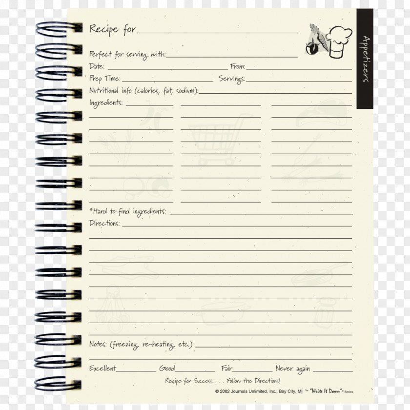 Notebook Paper Font PNG