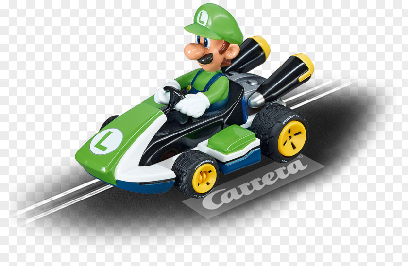 Shopping Kart Mario 8 & Yoshi 7 Luigi Car PNG