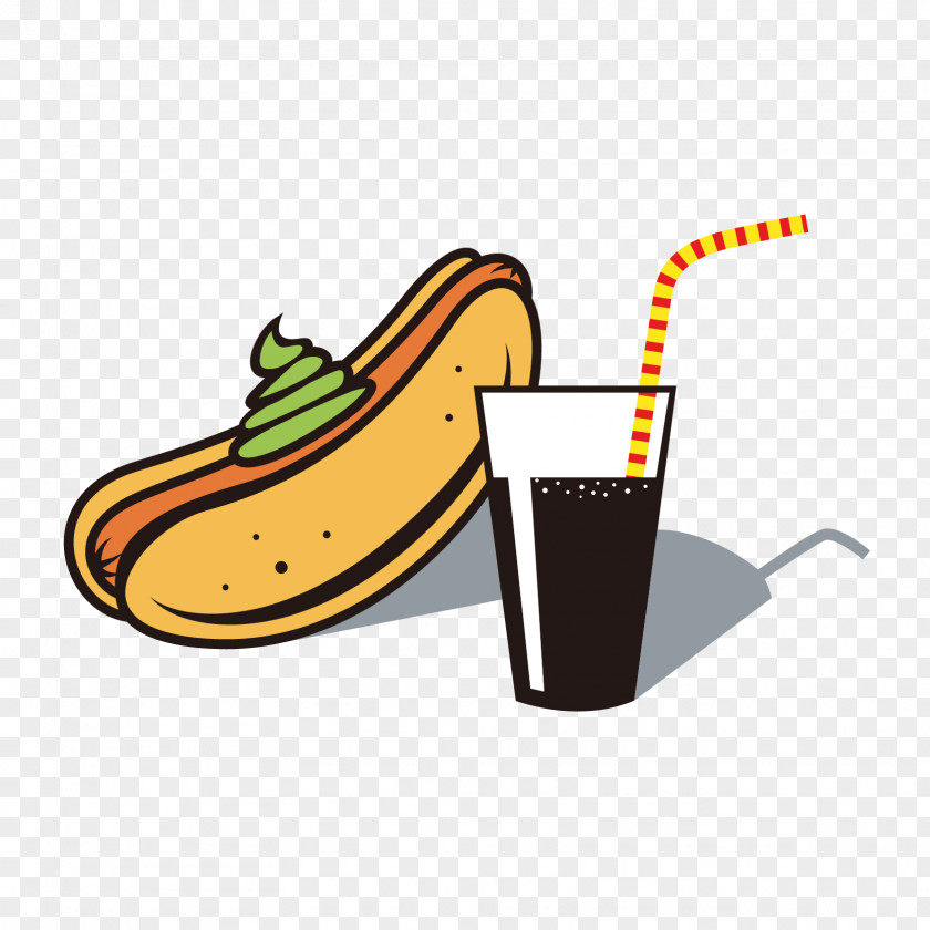 Vector Hot Dog Drink Straw Coffee Soft Cocktail Chocolate PNG