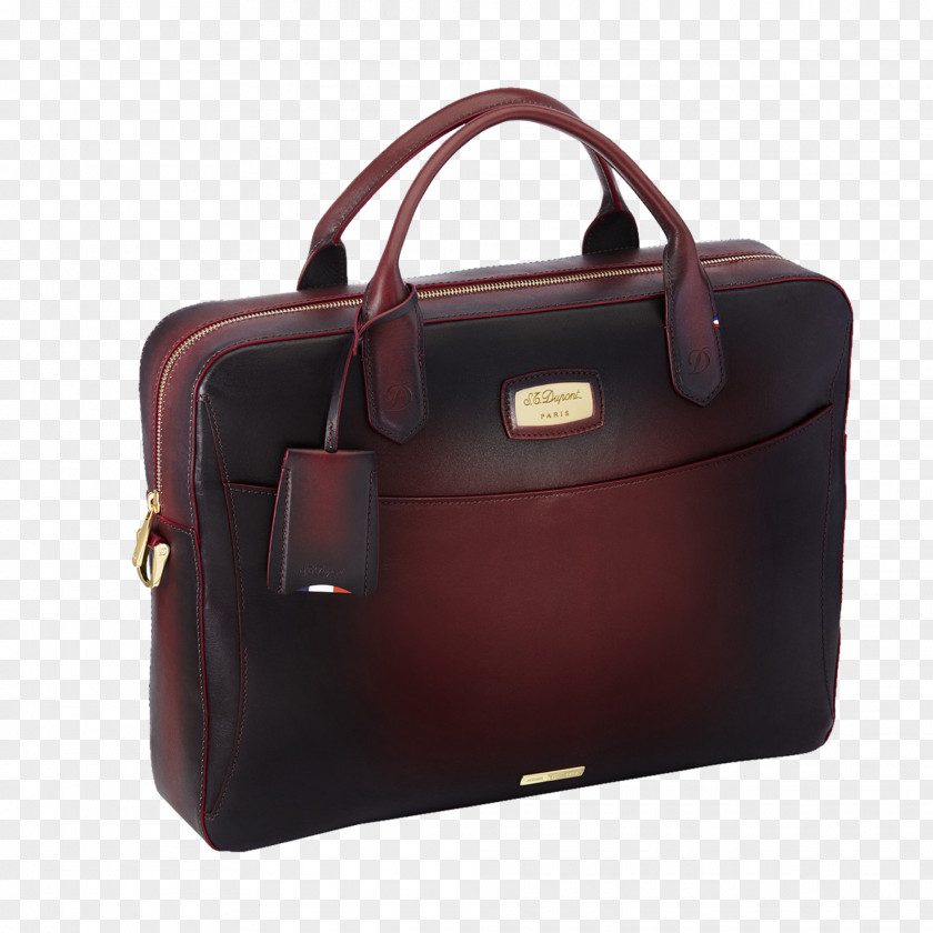 Wallet Briefcase S. T. Dupont Handbag Leather PNG