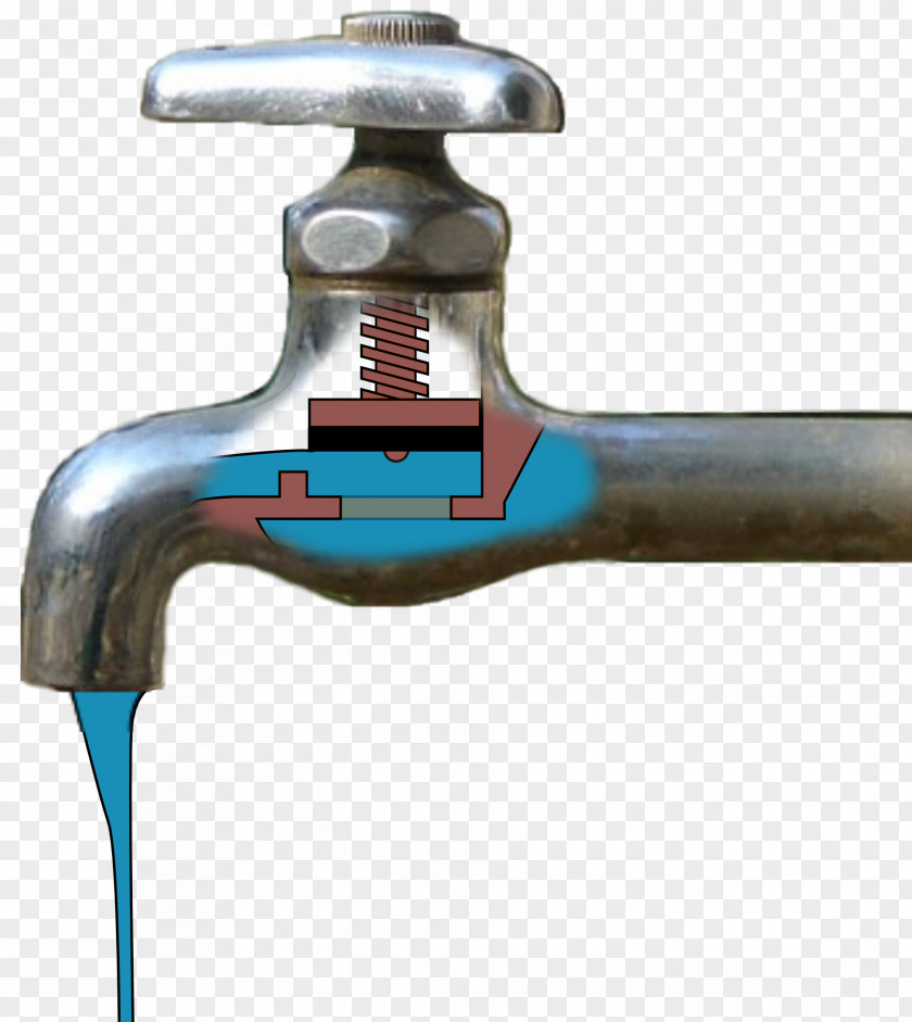 1 Tap Water Valve Mechanism Screw PNG